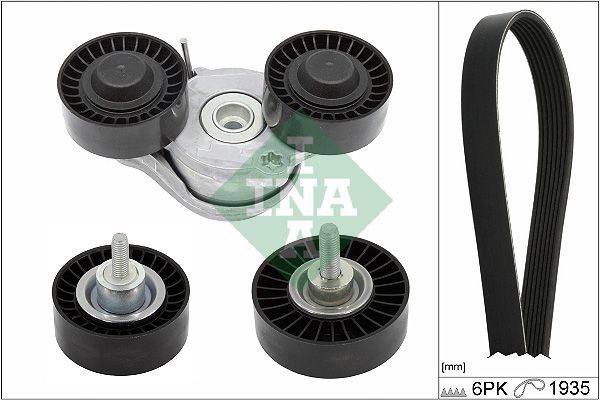 INA Drivremssats 529 0426 10 529 0426 10 INA flerspårsremssats LAND ROVER DEFENDER