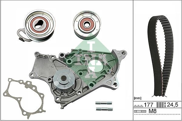 INA Kamremssats med vattenpump 530 0269 30 INA 530 0269 30 Kamremssats Camry V10 original