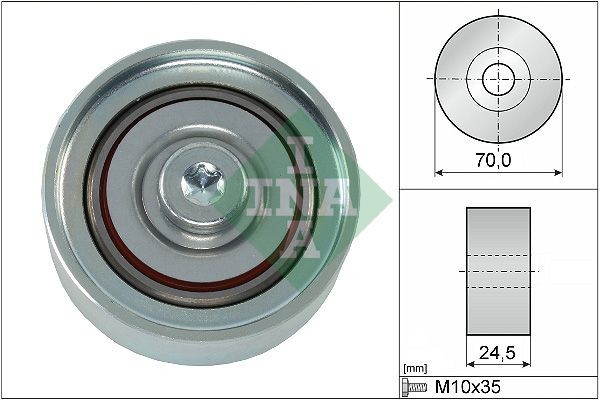 INA Styrrulle, drivrem 532 0583 10 532 0583 10 INA spännrullesträckararm Peugeot EXPERT