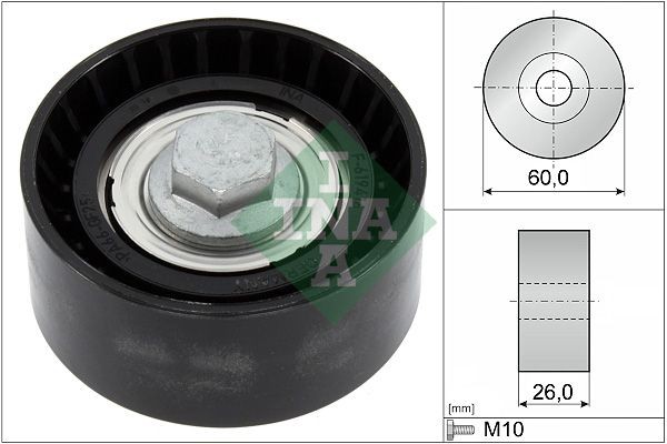 INA Τροχαλία παρέκκλισης, ιμάντας poly-V 532 0868 10 INA 532 0868 10 Τροχαλια αδρανειας VW VENTO κόστος