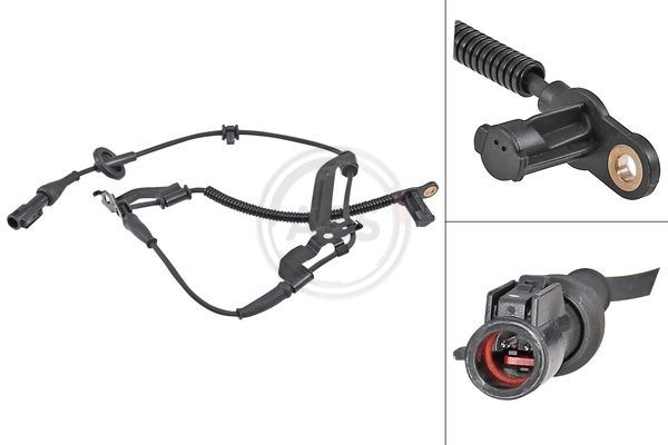 A.B.S. Wielsnelheidssensor (ABS) 31847 A.B.S. 31847 originele Abs sensor F-150 MK10 Extended Cab Pick-up kosten