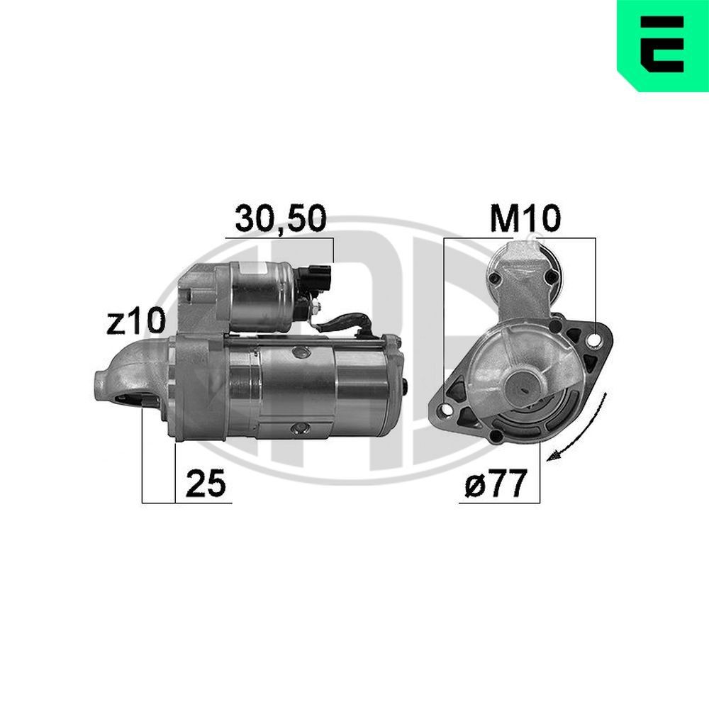 ERA Starter 221030 ERA 221030 Starter Hyundai Matrix fc hind