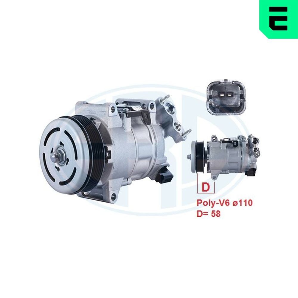 ERA AC-kompressor 670167 670167 ERA ac-pump Toyota AVENSIS