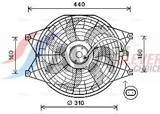 AVA COOLING SYSTEMS Oliekøler, automatisk gearkasse HY3484 AVA COOLING SYSTEMS HY3484 Automat oilekøler HYUNDAI ix35 (LM, EL, ELH) billig