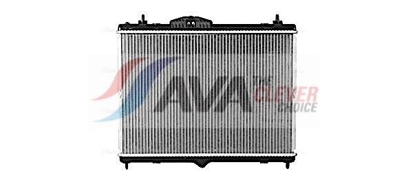 AVA COOLING SYSTEMS Jäähdytin, moottorin jäähdytys PE2423 PE2423 AVA COOLING SYSTEMS Jäähdytin PEUGEOT 307