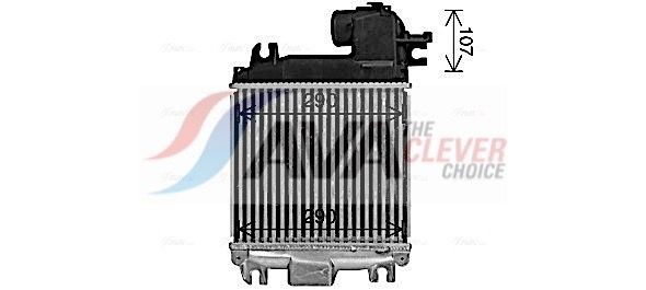 AVA COOLING SYSTEMS Vahejahuti TO4758 Õhuradiaator SUZUKI AVA COOLING SYSTEMS TO4758
