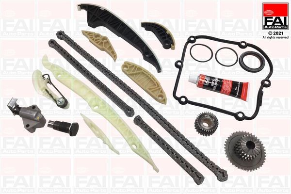 Sadales vārpstas piedziņas ķēdes komplekts FAI AutoParts TCK364 FAI AutoParts TCK364 Sadales vārpstas piedziņas ķēdes komplekts Volkswagen PASSAT 2015