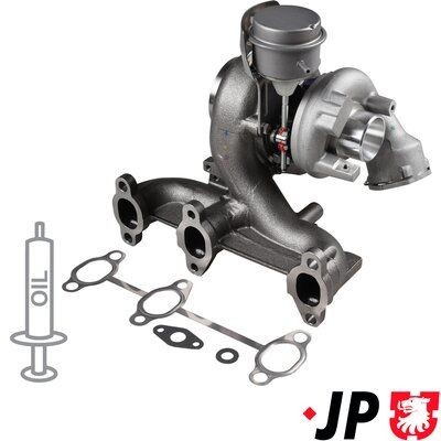 JP GROUP Turbocharger 1117405300 JP GROUP 1117405300 Turbo Seat Cordoba 6L2 prijs