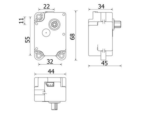 MAHLE Stellmotor für Temperaturklappe AA 71 000P AA 71 000P MAHLE VOLVO V60 I Kasten / Kombi (155) Stellmotor für Temperaturklappe Kosten