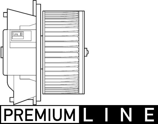 MAHLE Vnútorný ventilátor AB 107 000P MAHLE AB107000P Vnútorný ventilátor Fiat Punto 188 cena