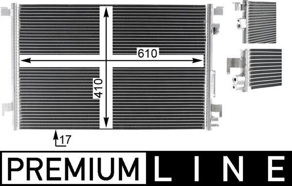 MAHLE Condensatore climatizzatore AC 294 000P AC 294 000P Radiatore aria condizionata FIAT RITMO MAHLE costo
