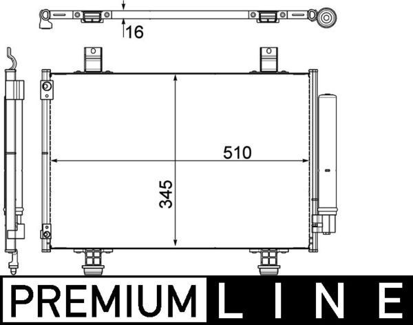 MAHLE Συμπυκνωτής, σύστ. κλιματισμού AC 456 000P MAHLE AC 456 000P Συμπυκνωτής Century 5 φθηνά