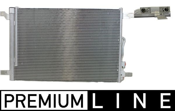 MAHLE Kondensor, klimatanläggning AC 772 000P MAHLE AC 772 000P AC-kondensor VW Golf Sportsvan