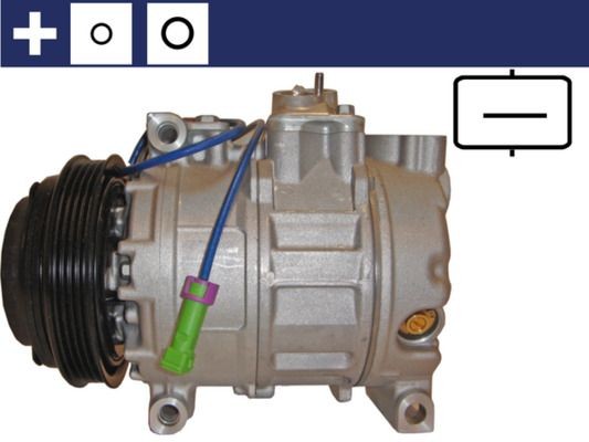 Kompresor klimatizácie MAHLE ACP 1007 000S MAHLE ACP 1007 000S: Sprężarka klimatyzacji Audi A8 1999