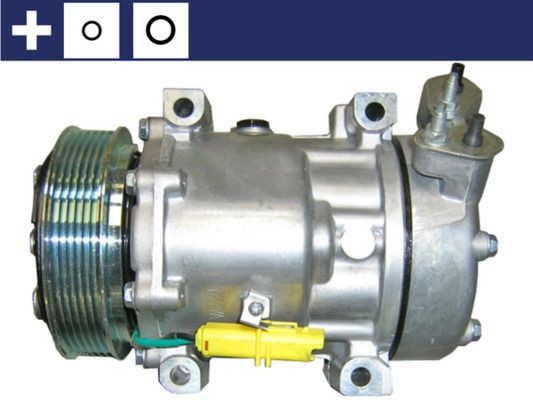 MAHLE Kompresor klimatizácie ACP 1037 000S ACP 1037 000S Kompresor klimatizácie PEUGEOT BIPPER MAHLE