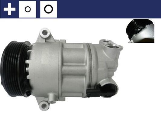 MAHLE Kondicioniera kompresors ACP 163 000S Kondicioniera kompresors MAHLE Alfa Romeo STELVIO ACP 163 000S