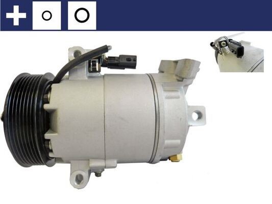 MAHLE Aircopomp ACP 164 000S prijs AC-compressor Nissan J10, JJ10 ACP 164 000S MAHLE