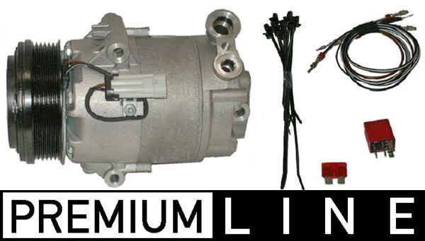 MAHLE Aircopomp ACP 24 000P Opel COMBO AC-compressor MAHLE ACP 24 000P
