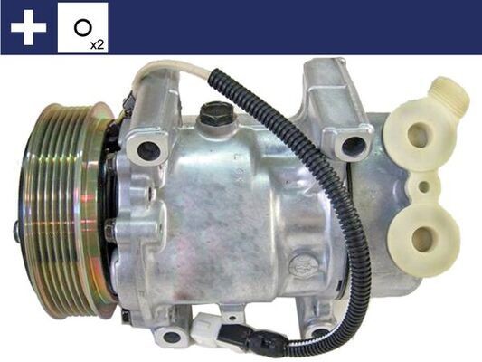 MAHLE Klimakompressor ACP 357 000S ACP 357 000S AC kompressor MAHLE PEUGEOT 307