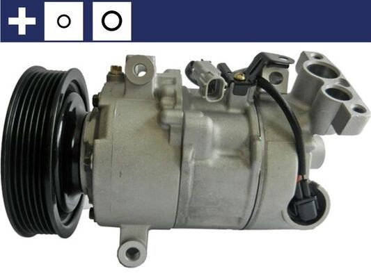 MAHLE Κομπρεσέρ air condition ACP 382 000S ACP 382 000S Συμπιεστής κλιματιστικού RENAULT CAPTUR MAHLE