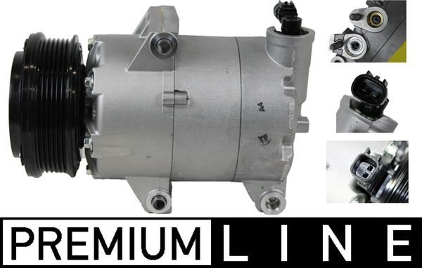 Compresseur de climatisation MAHLE ACP 550 000P MAHLE ACP 550 000P: Compresseur d'air conditionné Ford KUGA 2024
