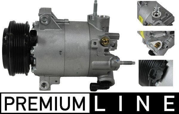 Kompresor klimatizácie MAHLE ACP 551 000P MAHLE ACP 551 000P Kompresor klimatizácie FORD B-MAX 2018