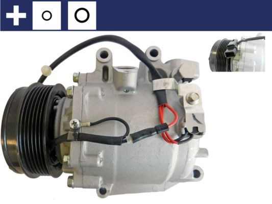 MAHLE Kliimakompressor ACP 579 000S MAHLE ACP579000S Kliimapump Civic VIII Sedaan (FD, FA) hind