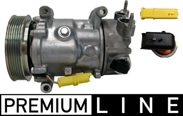 MAHLE AC-kompressor ACP 596 000P Aircondition pumpe MAHLE Citroën C2 ACP 596 000P