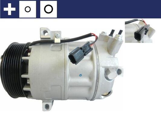 MAHLE Air conditioning compressor ACP 610 000S MAHLE ACP 610 000S Air conditioning compressor - Renault Master III Minibus air conditioning parts