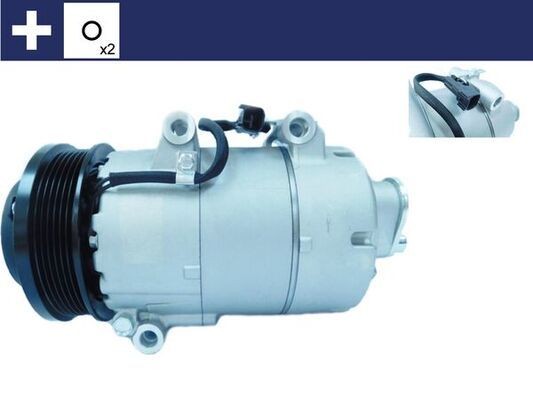 MAHLE Aircopomp ACP 861 000S prijs Aircopomp Mitsubishi CV_1 ACP 861 000S MAHLE