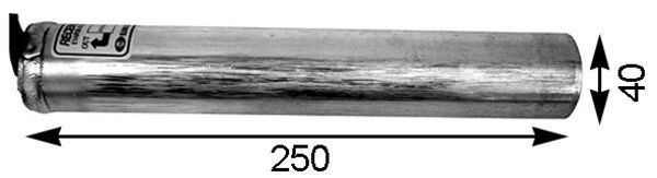 MAHLE Kuivain, ilmastointilaite AD 182 000S VOLVO S40 ilmastoinnin kuivain MAHLE AD 182 000S