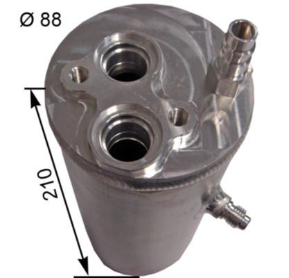 MAHLE Dryer, air conditioning AD 44 000S MAHLE AD 44 000S genuine Transit Mk3 Van (VE6) ac dryer price