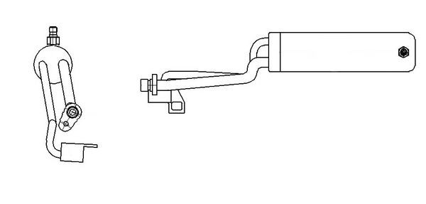MAHLE Kuivain, ilmastointilaite AD 69 000S MAHLE AD 69 000S Nissan F24 NT400 Cabstar ilmastointi kuivain