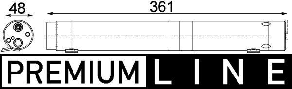 MAHLE Secador, ar condicionado AD 95 000P MAHLE AD 95 000P originais Filtro secador do ar condicionado Mercedes Sprinter w906 custo