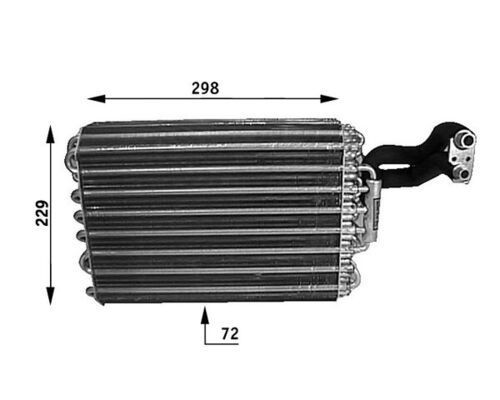 MAHLE Fordamper, klimaanlegg AE 31 000S Ac fordamper MAHLE BMW X1 AE 31 000S
