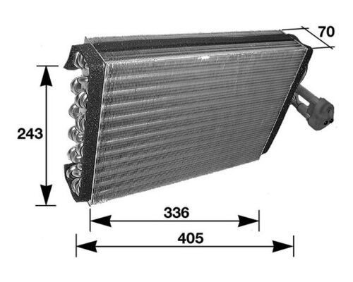 Evaporatore climatizzatore MAHLE AE 36 000S MAHLE AE 36 000S Evaporatore climatizzatore MERCEDES-BENZ CLK 2001