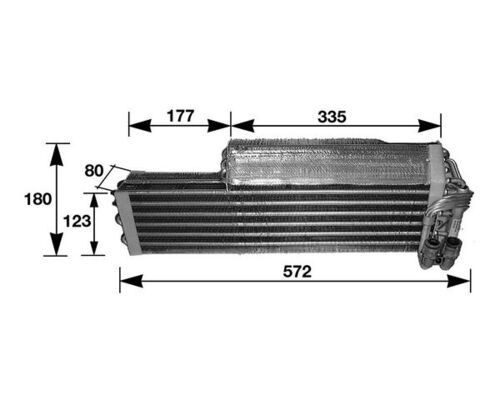 MAHLE Εξαεριωτής, σύστημα κλιματισμού AE 37 000S MAHLE AE 37 000S Εξαεριωτής MERCEDES-BENZ S-class κόστος