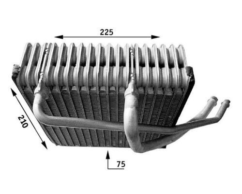 MAHLE Förångare till AC AE 44 000S MAHLE AE 44 000S förångare ac VW Bora Variant pris