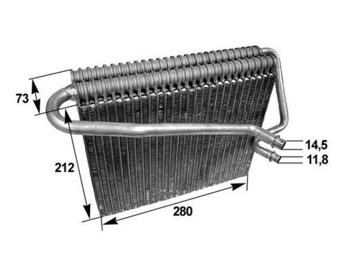 MAHLE Aurusti, kliimaseade AE 47 000S MAHLE AE47000S Konditsioneeri aurusti Opel Vectra B CC hind