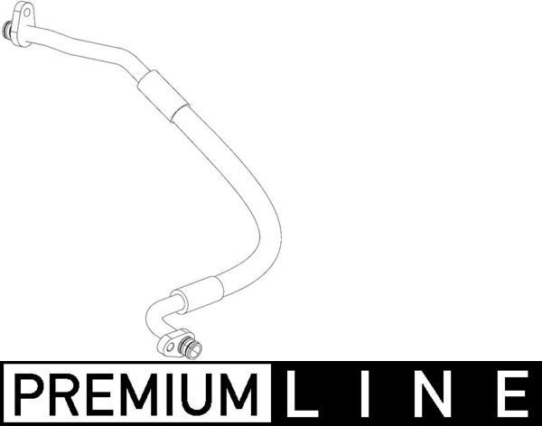High Pressure Line, air conditioning MAHLE AP 134 000P MAHLE AP 134 000P Peugeot 508 2024 Air conditioning pipe price