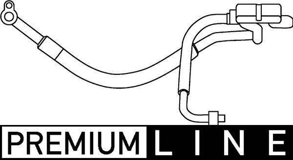 MAHLE Hoge druk- / lage drukleiding, airconditioning AP 74 000P MAHLE AP 74 000P originele Airco slang Ford Mondeo mk3 Sedan kosten