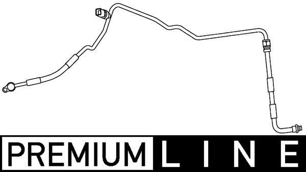 MAHLE Augstspiediena cauruļvads, Gaisa kond. sist. AP 83 000P AP 83 000P MAHLE Kondicionieru caurules BMW lēti