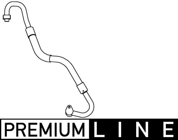 MAHLE High- / Low Pressure Line, air conditioning AP 89 000P FORD ECOSPORT MAHLE ac pipe AP89000P