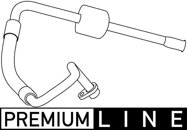 MAHLE Vysoko / nízkotlakové vedenie klimatizácie AP 98 000P Hadica klimatizácie MAHLE Mercedes-Benz 190 AP 98 000P