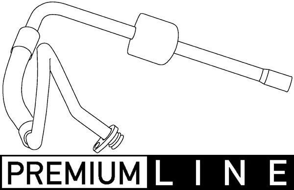 MAHLE Korkeapaine- / matalapainejohto, ilmastointilaite AP 99 000P VW Ilmastointi letku MAHLE AP 99 000P