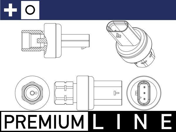 MAHLE Pressostato aria condizionata ASE 13 000P MAHLE ASE 13 000P costo Pressostato aria condizionata Jeep Cherokee KL originale