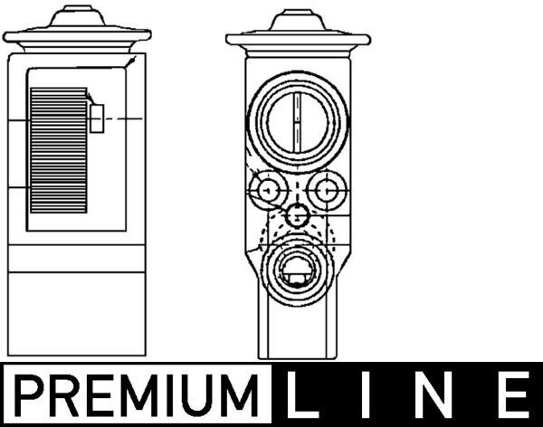 MAHLE Ekspansiooniklapp, kliimaseade AVE 55 000P MAHLE AVE 55 000P Ekspansiooniklapp kliimaseade Citroen Xsara Picasso odav