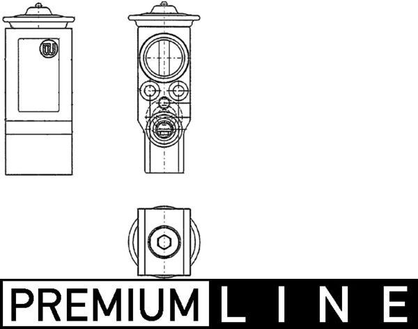 Valvola espansione climatizzatore MAHLE AVE 61 000P 351234221 MAHLE AVE 61 000P Valvola espansione clima Peugeot 307 2024