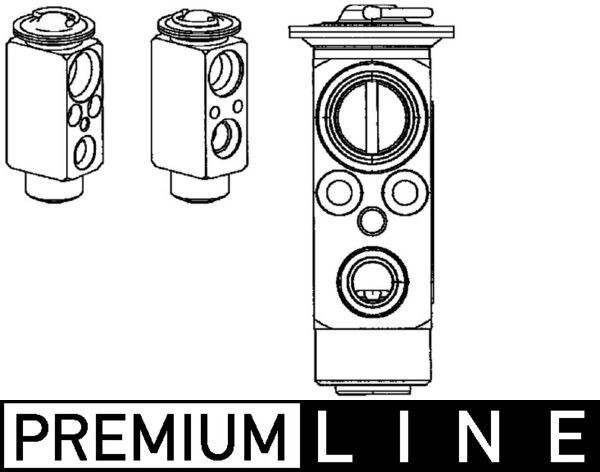 MAHLE Válvula de expansão, ar condicionado AVE 65 000P MAHLE AVE 65 000P Válvula de expansão ar condicionado Opel Zafira B a um preço acessível