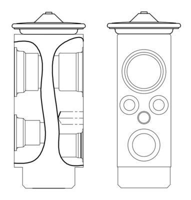 MAHLE Ekspansiooniklapp, kliimaseade AVE 9 000S MAHLE AVE 9 000S Ekspansiooniklapp kliimaseade Mercedes S203 odav